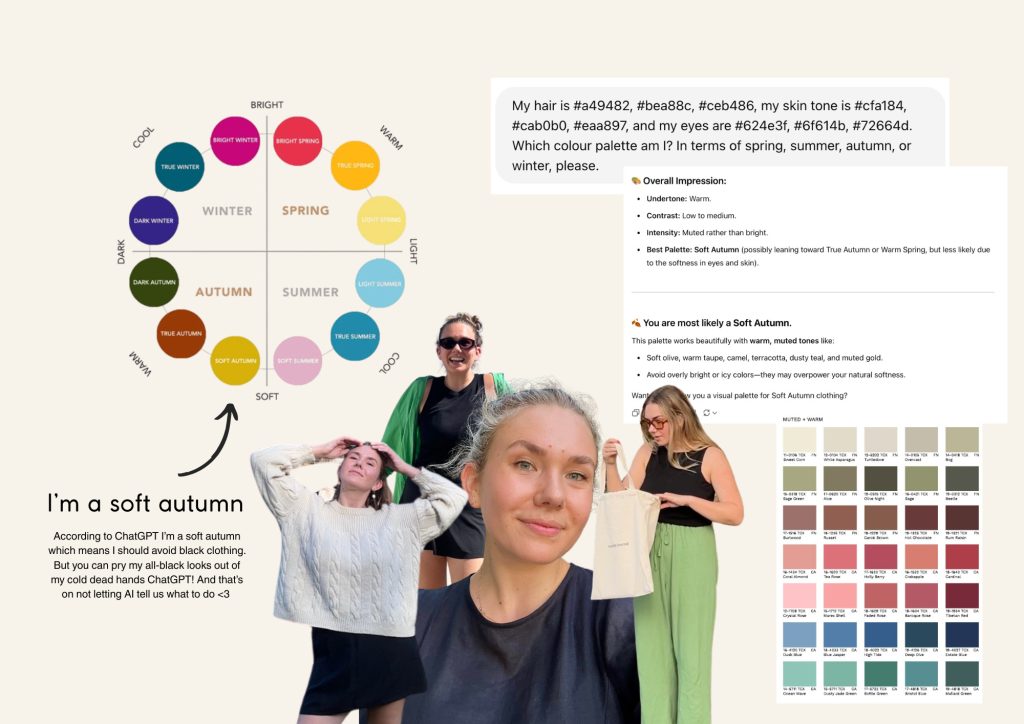 Assorted knit sweater swatches in earthy and jewel tones, reflecting Winter clothes trends 2025.